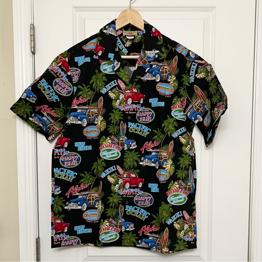Hawaii Station Made in Hawaii Surf Shirt Men's Sz M